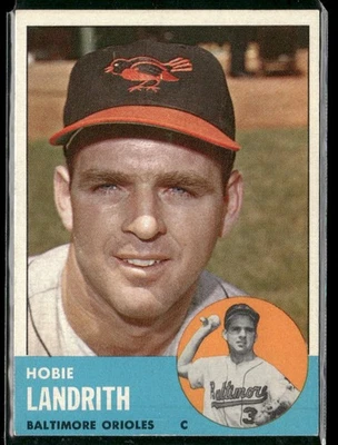 1963 Topps #209 Hobie Landrith VG-EX/EX - Image 1 of 2