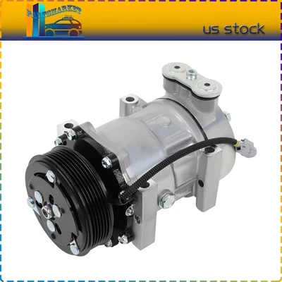 For Jeep 1997-1998 Wrangler 1997-2001 Cherokee 4.0L A/C Compressor Foto 1 de 4