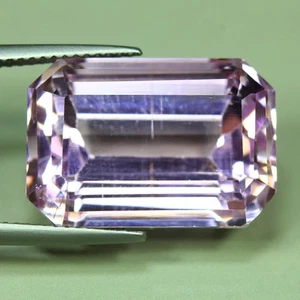 27,58 Cts_Corte de Aduanas Maestro Romántico_100 % Natural GRANDE Kunzita Rosa_Afganistán - Imagen 1 de 3
