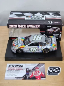 2020 #18 Kyle Busch Skittles Zombie Texas Win 1/24 Action NASCAR Diecast - Picture 1 of 2
