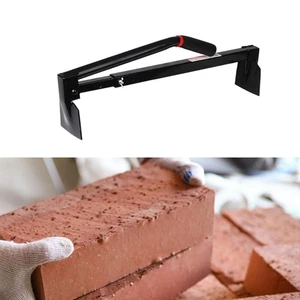 Brick Tongs Adjustable High Carbon Steel for Lifting, Masonry Bricks Carrier - Picture 1 of 6