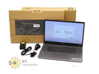 Acer Chromebook Plus 515 15.6" Core i3-1215U 8GB 128GB NVMe CB515-2H-31NY - Image 1 of 4