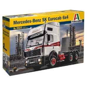 Modellino Camion Mercedes-Benz Eurocab 6x4 ITALERI 3924 1:24 Modellino Char P - Foto 1 di 13