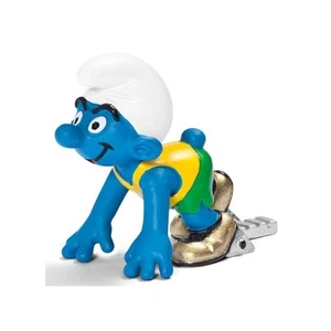 Schleich Puffi Film Puffo Velocista Smurf Figure 20741 - Picture 1 of 1