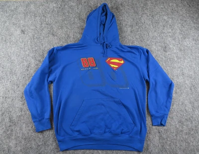 Sudadera con capucha vintage Nascar Racing para hombre grande azul Dale Jr Superman #88 Foto 1 de 4
