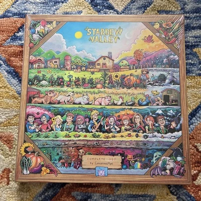 Stardew Valley Soundtrack 4LP Color Vinyl Boxset ConcernedApe Fangamer NEW v1.3 - Image 1 of 4