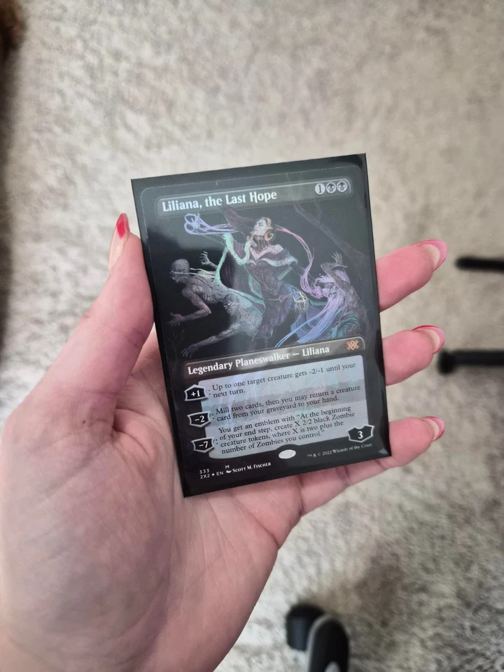 Liliana, the Last Hope (Borderless) Double Masters 2022 Foil - Image 1 of 1