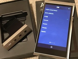 Astell&Kern A&Futura SE180 SEM1 + SEM4 Hi-Res Music Player Moon Silver Japan - Picture 1 of 6