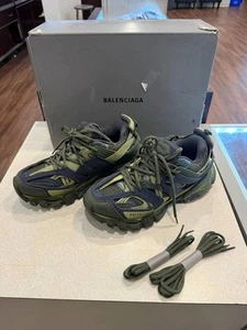 Sneakers Balenciaga Track grigio scuro/verde sneakers taglia US 10 TS 347339 - Foto 1 di 14