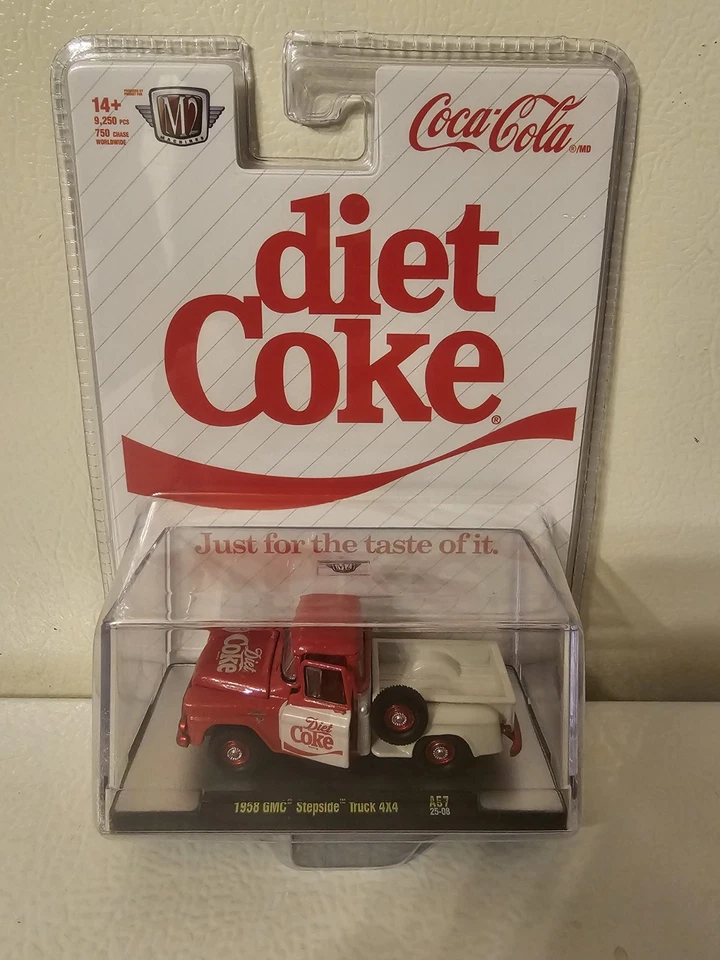 M2 Machines Coke Cola 1958 GMC Stepside Truck 4x4 CHASE 1 Of 750 - Image 1 of 4