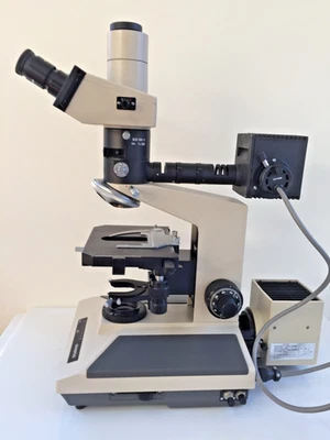 Olympus BH2 BHSM Metallurgical Microscope & BH2-MA2 Vertical Illuminator - Image 1 of 4