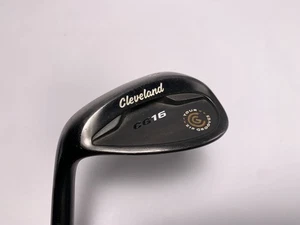 Cleveland CG16 Black Zip Groove Wedge 60* 12 Bounce Traction Wedge Steel Mens LH - Picture 1 of 7