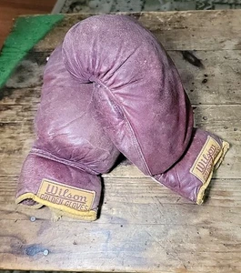 Wilson Golden Glove AAU 10oz Vintage 50er Jahre Boxhandschuhe (gut getragen) - Bild 1 von 13