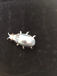 antik 800 silber Käfer Gestempelt  - Bild 1 von 3