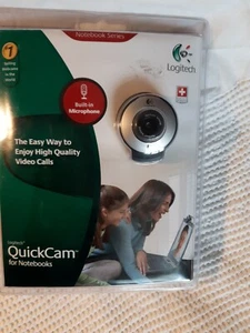 Logitech Quickcam For Notebooks With Built In Microphone - Brand New And Sealed - Afbeelding 1 van 6