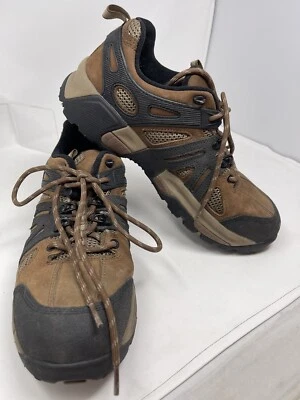 Oliver Botas Punta de Acero Tobillo Bajo Industrial Senderista OL11114 Hombres Talla 11.5 Usado en Excelente Condición Marrón Foto 1 de 4