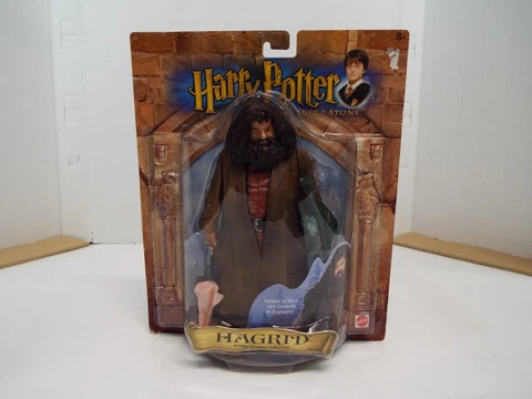 Harry Potter HAGRID Mattel Deluxe Creature Collection Figure, 2001 - NEW SEALED Cover