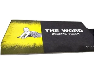 VINTAGE CHICK TRACT The Word Became Flesh Jack Chick Publications 1984 - Picture 1 of 6