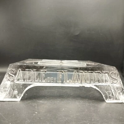 Insolite Présentoir Publicitaire Ancien Sablé Des Flandres Marque BM - Photo 1/4