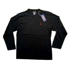 RL Custom Fit Small Pony Long Sleeve Cotton T-Shirt - M Size - Picture 1 of 2