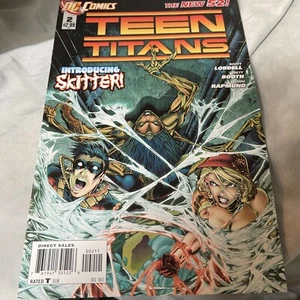 “Teen Titans” #2 (2011 DC) The New 52 1st Appearance Of Skitter NM - Picture 1 of 5
