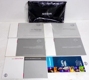 NEW 2019 Nissan Sentra Owner's Manual & Maintenance Info 5 Book Set W/Case - Picture 1 of 1