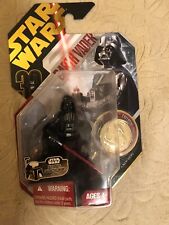 NEW STAR WARS 30TH ANNIVERSARY DARTH VADER SITH ACTION FIGURE  16 W GOLD COIN
