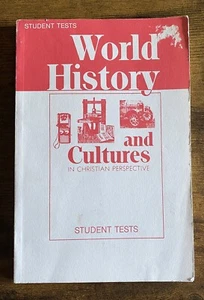Abeka World History & Cultures 1st Edition, Student Tests - Picture 1 of 3