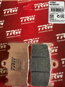 Pastillas de freno delanteras TRW Lucas Sinter Street MCB602SV Kawasaki Suzuki - Imagen 1 de 4