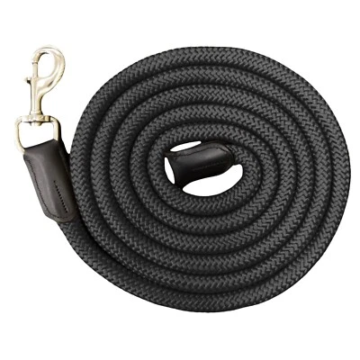 Cuerda de plomo de caballo de nailon de 9 pies de 3/4" de grosor con broche de toro - fuerte y cómoda - envío gratuito Foto 1 de 3