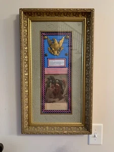 1860 Bürgerkrieg Ära Militär Antiquitäten Sammlung Display gerahmt Gen McClellan - Bild 1 von 8