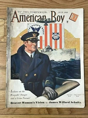 American Boy Magazine July 1935 Edward Franklin Wittmack Rogers Hornsby Foto 1 de 4