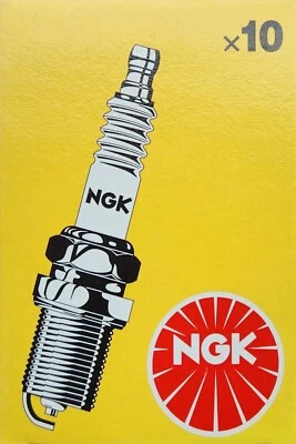 NGK BPR7E x 10  (10 Pack)  Resistor V-Groove LPG S/P for Holden Rodeo 2008 - Image 1 of 4