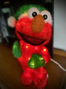 32 Inch Elmo Sesame Street Christmas Holiday Decor Interior Exterior Lights - Picture 1 of 8