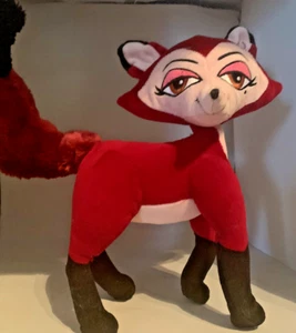 Bratz Petz Foxz Plush stuffed Fox Doll Burgundy girl boy gift - Picture 1 of 5
