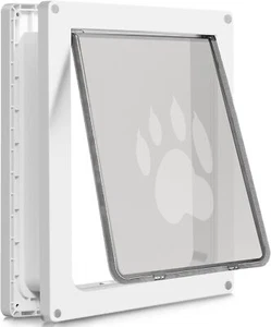 Large Dog Door for Pets up to 100 Lb Weatherproof Pet Door for Cats and Dogs - Picture 1 of 8