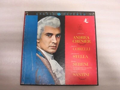 Giordano's ANDREA CHENIER  3 LP SET 1964 - Image 1 of 4