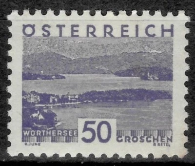 Austria 1932 ☀ 50g  Landscapes ☀ MH* - Image 1 of 2