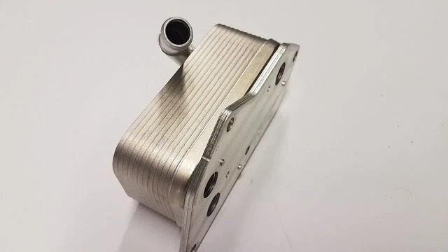 New OEM BMW Engine Oil Cooler 2.0 & 3.0L Engines Part #11-42-7-525-333 - Image 1 of 1