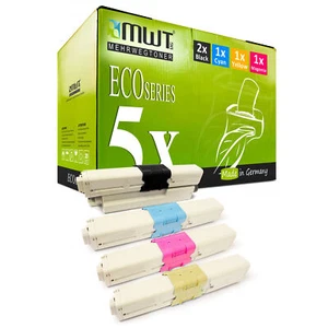 5x MWT ECO Toner für OKI ES-3452-DN ES-5462-DN ES-5462-MFP ES-5431-DN - Bild 1 von 3