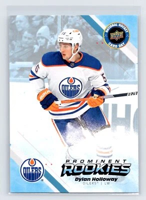 2023 Upper Deck National Hockey Card Day Dylan Holloway #NHCD-10 - Image 1 of 2