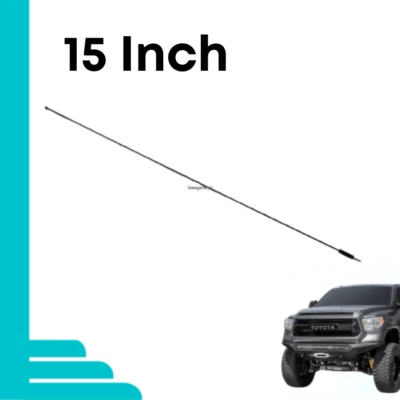 15" Antenna Black Metal for Toyota Tundra 2000-2019 - Image 1 of 4