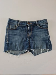 Ladies Denim Shorts Dorothy Perkins Size 8 Cutoffs Blue 13143 - Picture 1 of 10