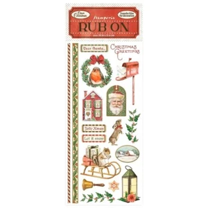 Stamperia - NAVIDAD CLÁSICA - FROTAR - (4"" x 8,5") 10 cm x 21 cm, Santa Trineo - Imagen 1 de 1