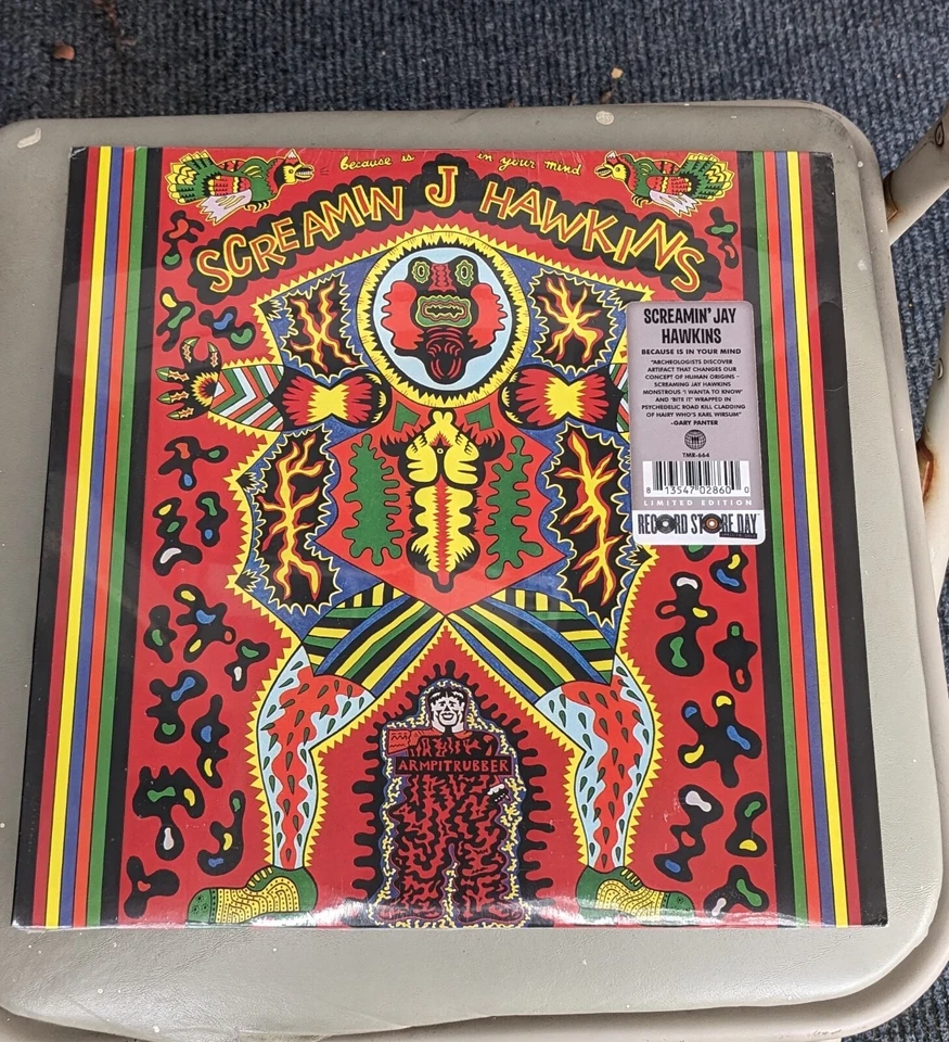 SCREAMIN J HAWKINS because is in your mind LTD RSD 2020 VINYL Record NEW SEALED - Image 1 of 1
