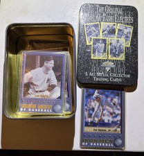 Hall of Fame Collector Cards and Lou Gehrig / Cal Ripken Metal Complete Set MINT