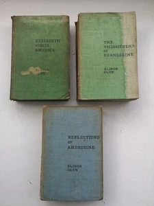 Elinor Glyn - 3 x Books - Reflections of Ambrosine, Elizabeth America, Evangelin - Imagen 1 de 14