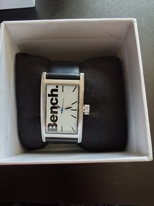 Mens Silver Bench Watch In Box BC0360WHBK - Picture 1 of 13