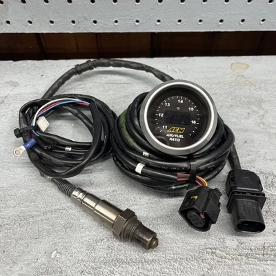 Sensor medidor de banda ancha AEM AFR Race Tune Turbo  Foto 1 de 4