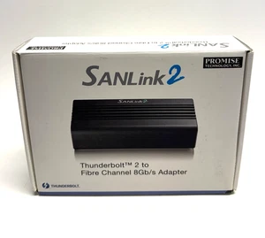 NEW PROMISE SANLink2 F2102-US Thunderbolt 2 to Fibre Channel 8Gb/s Adapter - Afbeelding 1 van 12